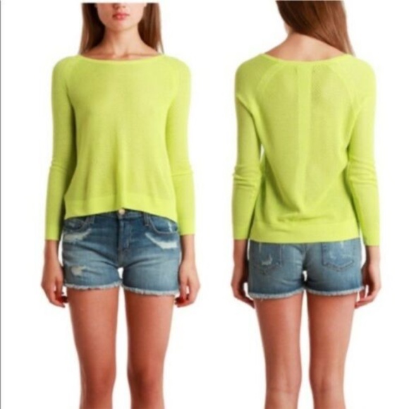neon rag and bone long sleeve - Picture 1 of 3
